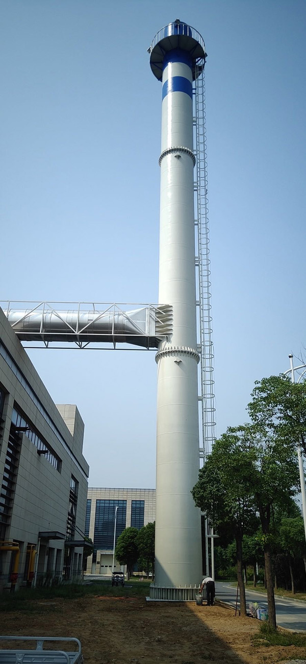 河南中煙黃金葉項目（口徑DN2300mm，高度40m）